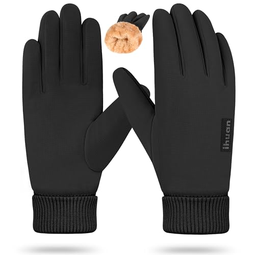 ihuan Winter Gloves for Men Women