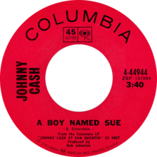 A Boy Named Sue