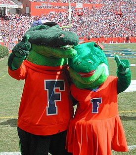 University of Florida's Albert and Alberta Gator