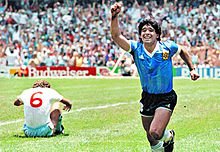 Diego Maradona vs England, 1986