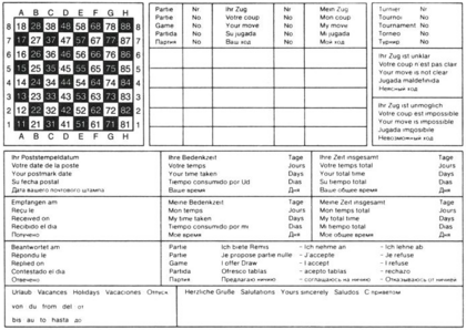 Correspondence Chess