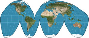 Goode's Homolosine Projection