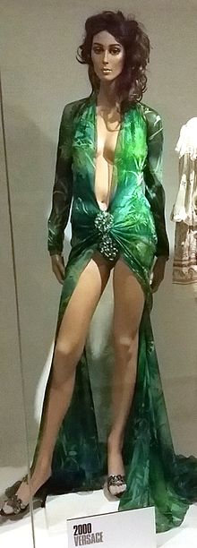 Jennifer Lopez's Versace Jungle Dress