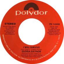 I Will Survive - Gloria Gaynor