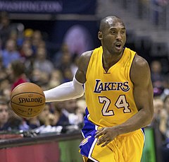 Kobe Bryant #24 Los Angeles Lakers