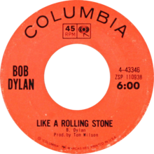 Like a Rolling Stone - Bob Dylan