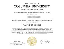 Master's Degrees (M.A., M.Sc., M.B.A., etc.)