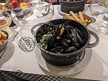 Mussels with Fries (Moules-frites)
