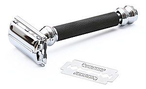 Feather AS-D2 Stainless Steel Safety Razor