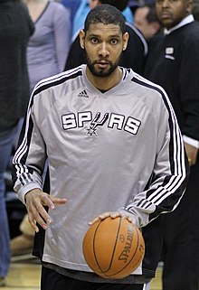 Tim Duncan #21 San Antonio Spurs