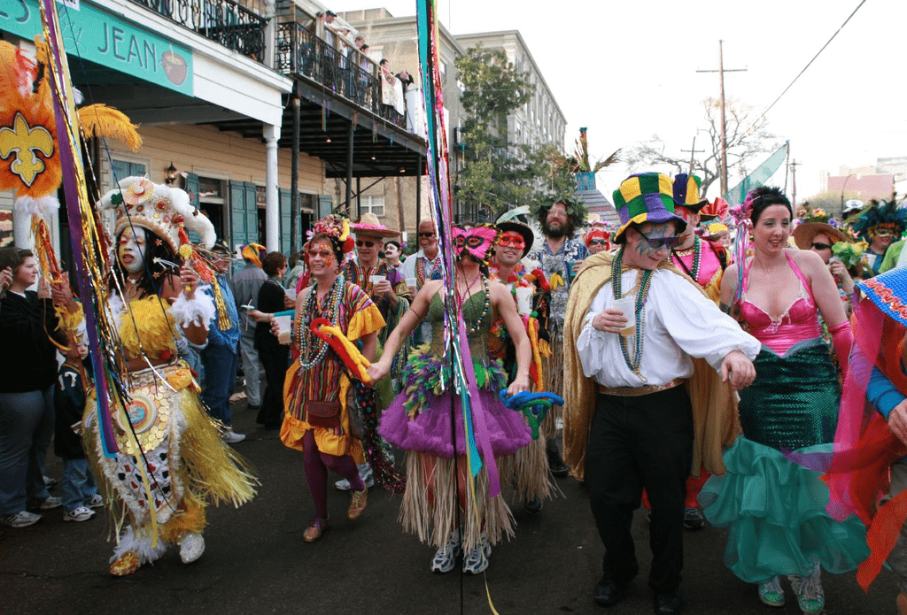 Mardi Gras in New Orleans, USA