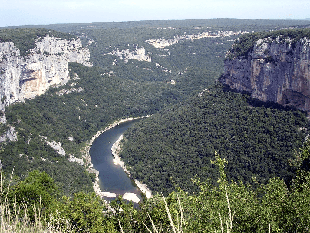 The Ardèche River