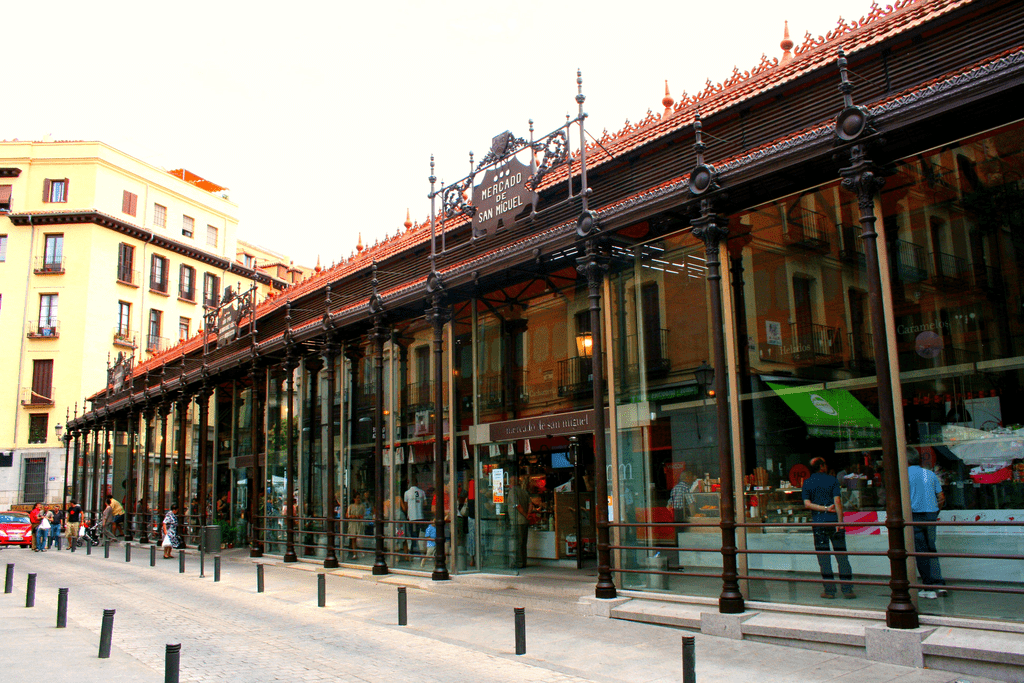 Mercado de San Miguel in Madrid, Spain