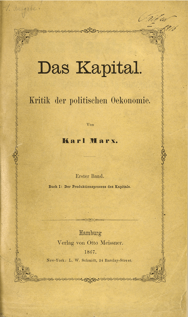 Das Kapital by Karl Marx