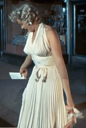 The Marilyn Monroe White Dress