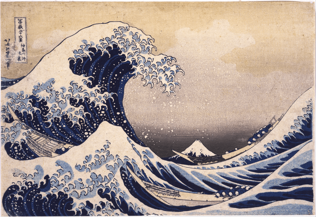 "The Great Wave off Kanagawa" by Hokusai