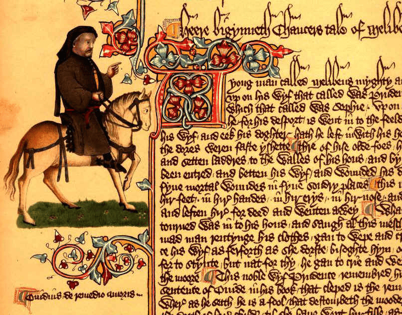 "The Canterbury Tales" by Geoffrey Chaucer
