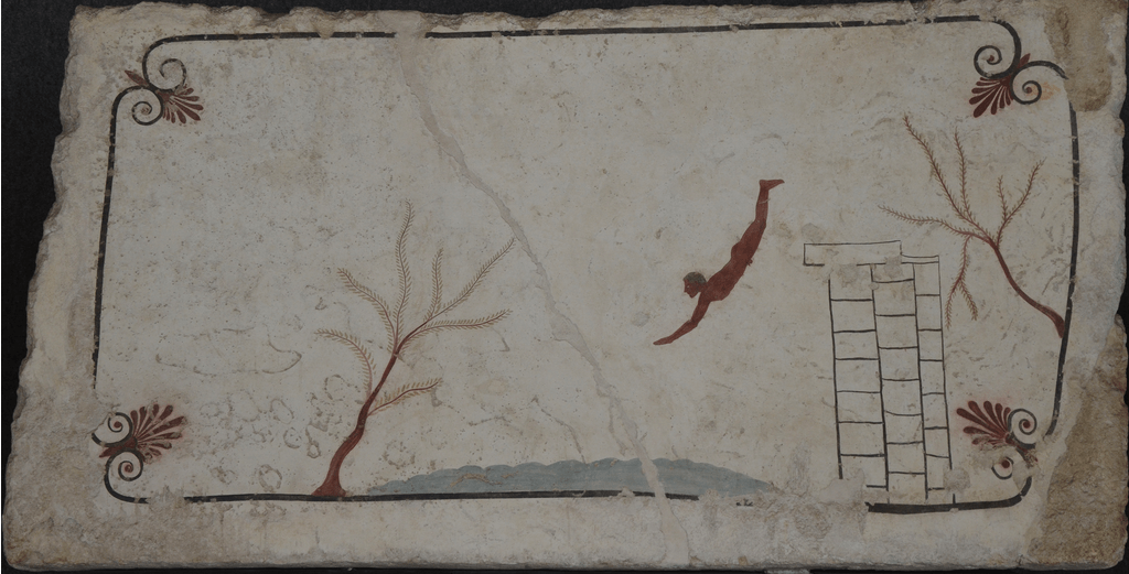The Tomb of the Diver fresco