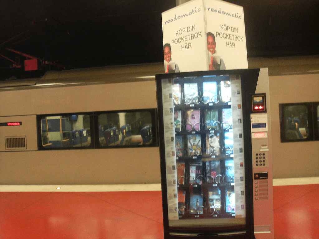 Book vending machines