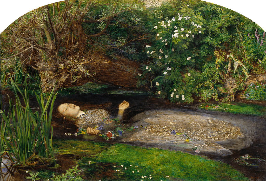 "Ophelia" by John Everett Millais