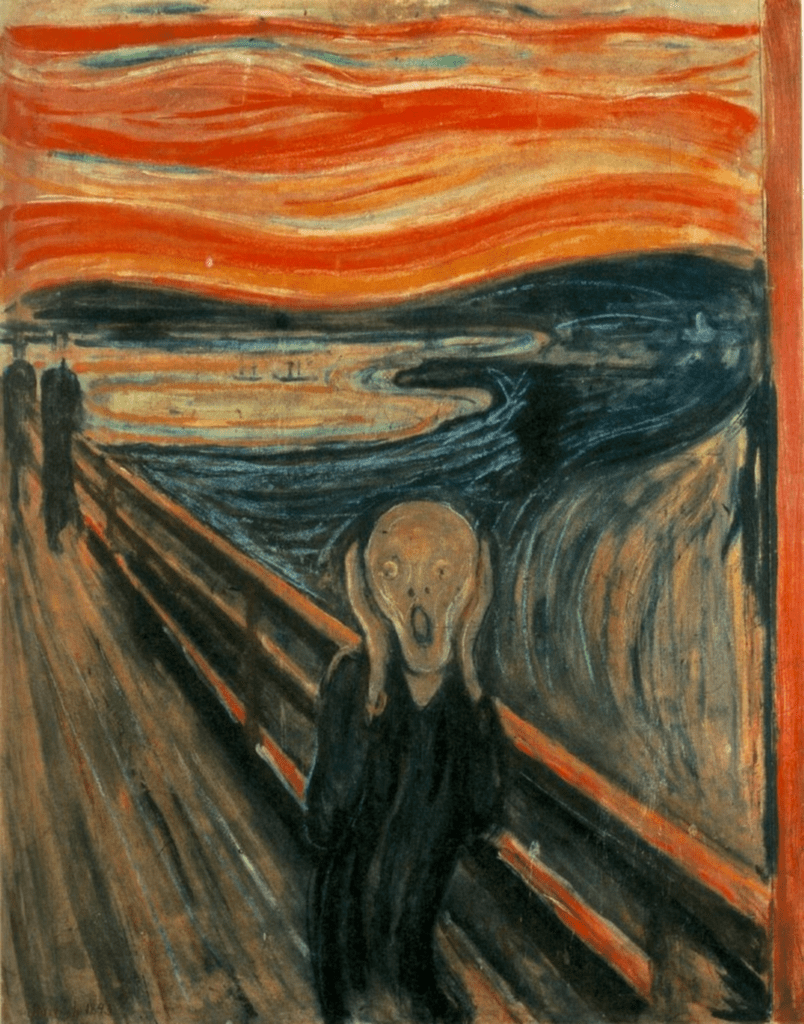 "The Scream" by Edvard Munch