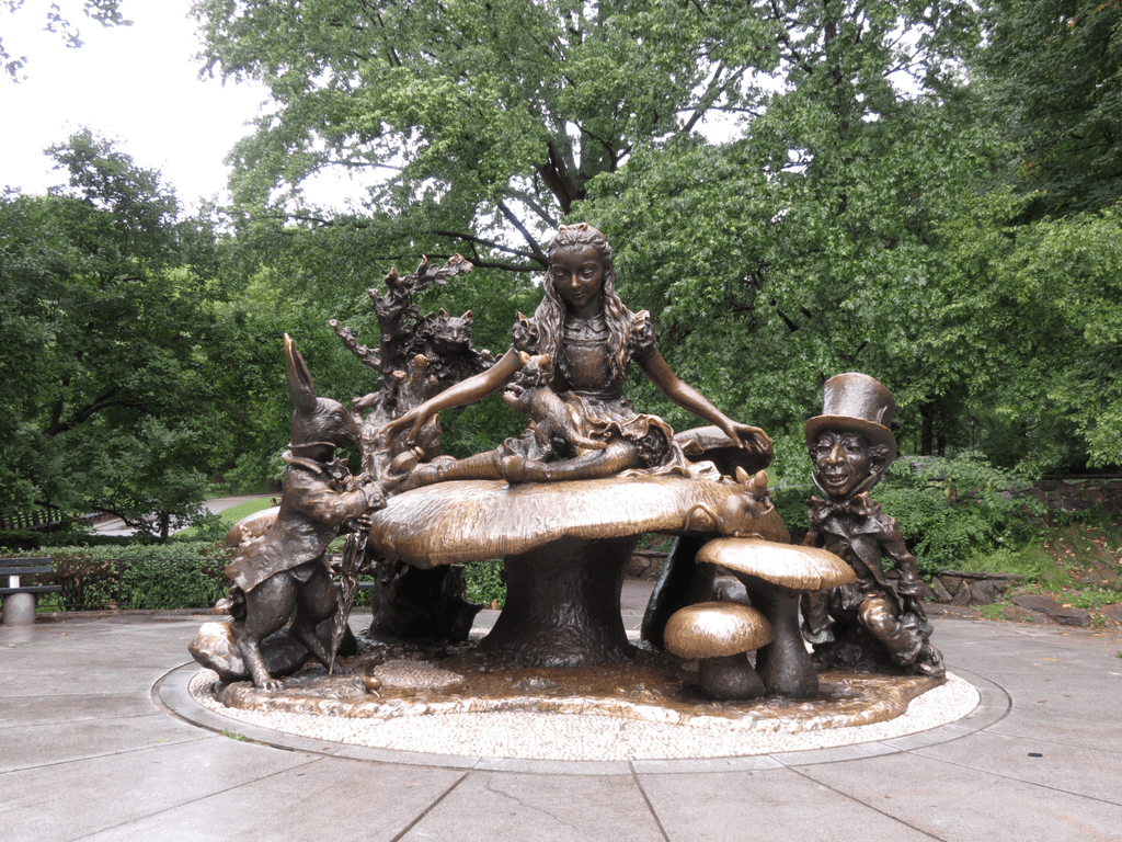 The Alice in Wonderland Statue