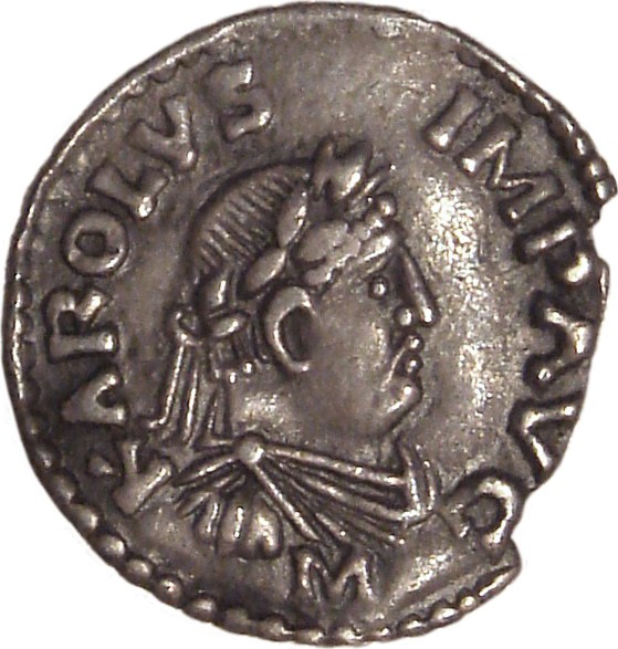 King Charlemagne of the Franks