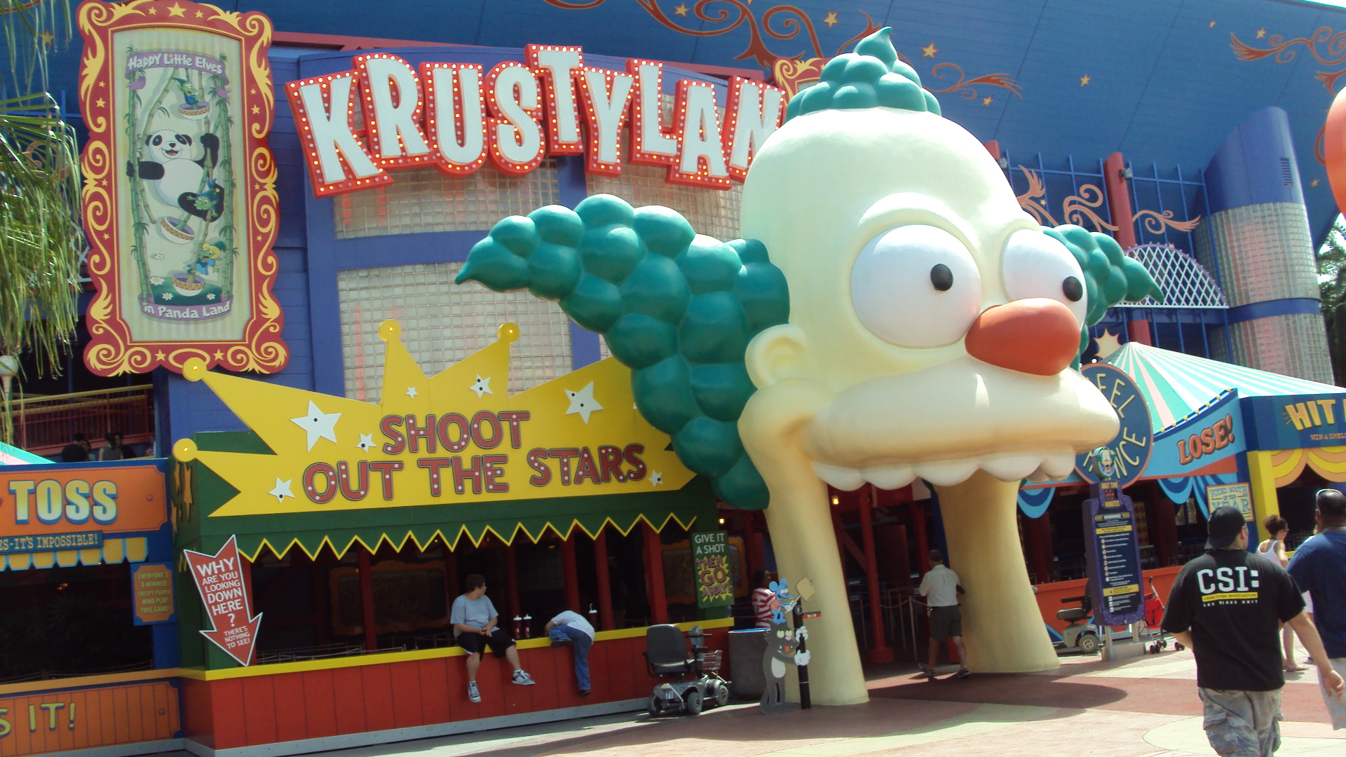 Krusty the Clown from The Simpsons