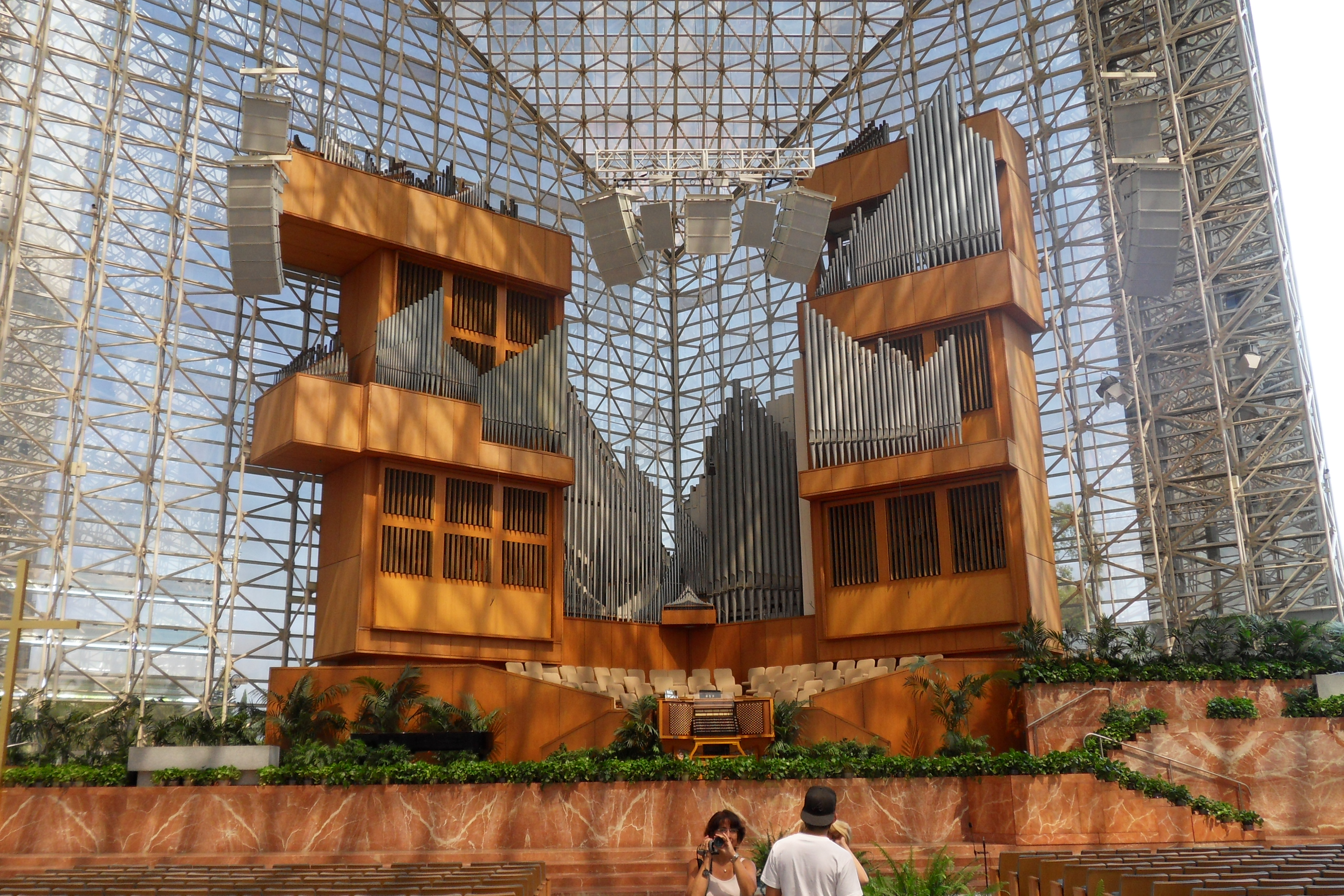 The Crystal Cathedral in California, USA